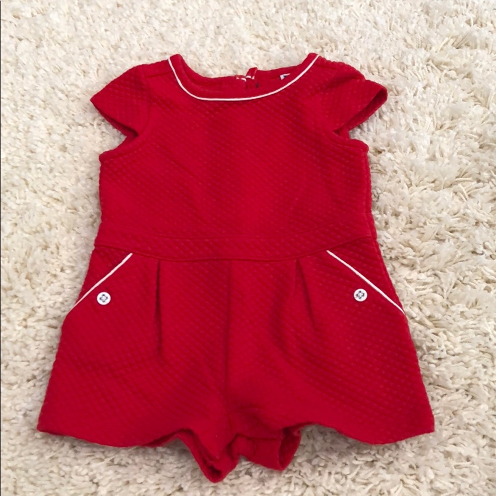 Janie and Jack Baby Romper, 6-12 M